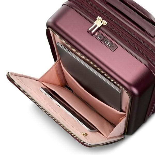 Samsonite Mobile Solution 2 Expandable Carry-On Spinner Merlot gallery