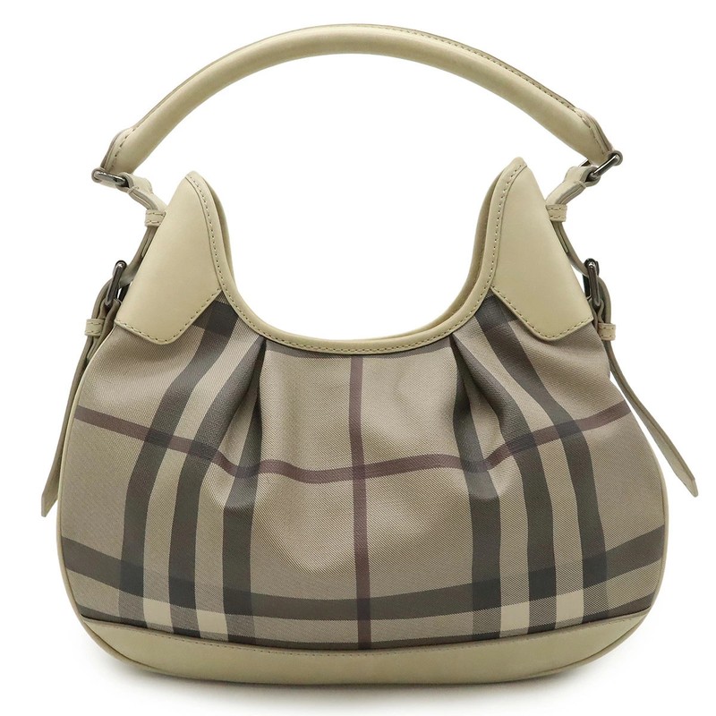 Pre-Owned BURBERRY Check pattern shoulder bag one shoulder semi-shoulder