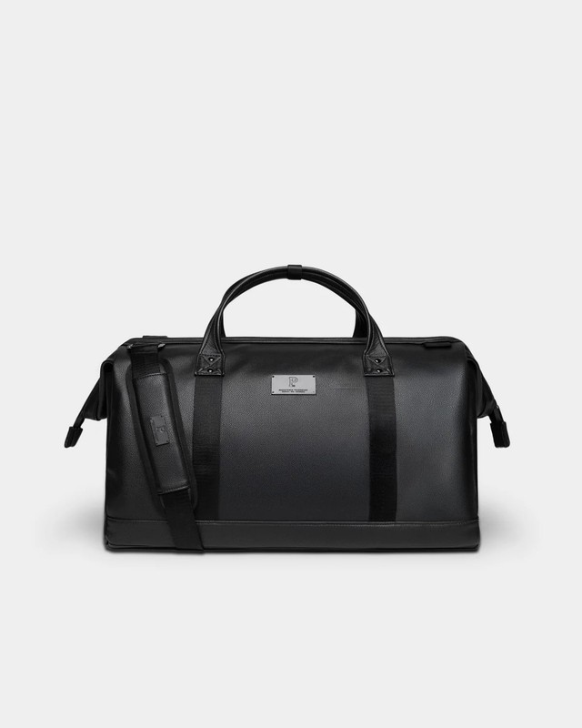 Portland Gear® Standard Cascade Duffle Bag ~ Black Leatherlite