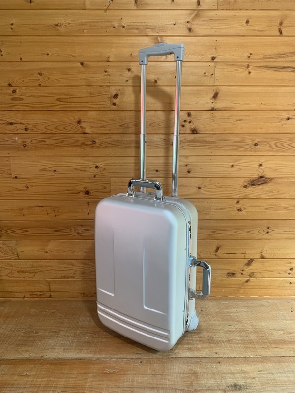 All Aluminum Luggage Suitcase Carry on 20″ TSA Lock Zipperless Carry On *No Keys