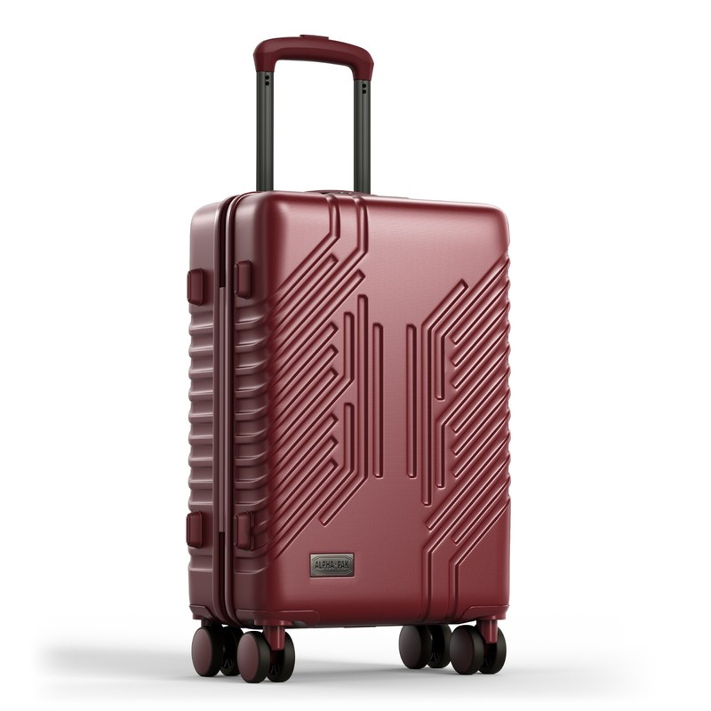 20″ Hard Shell Carry On Spinner Suitcase Luggage PC+ABS Suitcase with TSA Lock