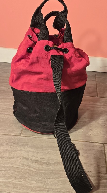 Drawstring Shoulder Carry Handles Snap On Red Tool Bag gallery