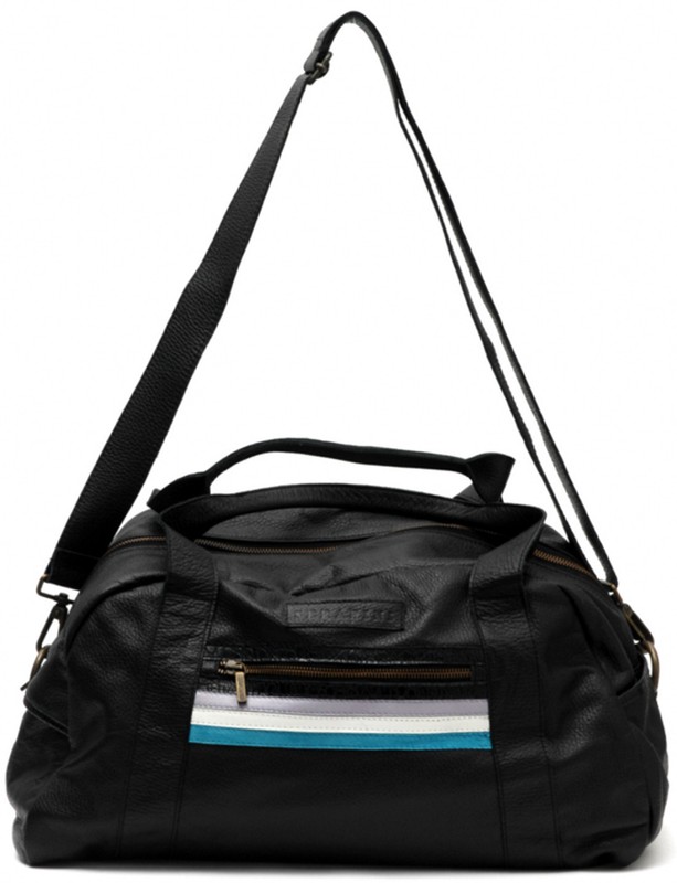BORSONE SPORT PELLE VIAGGIO NERO UNISEX SERAFINI WEEKEND SPORT
