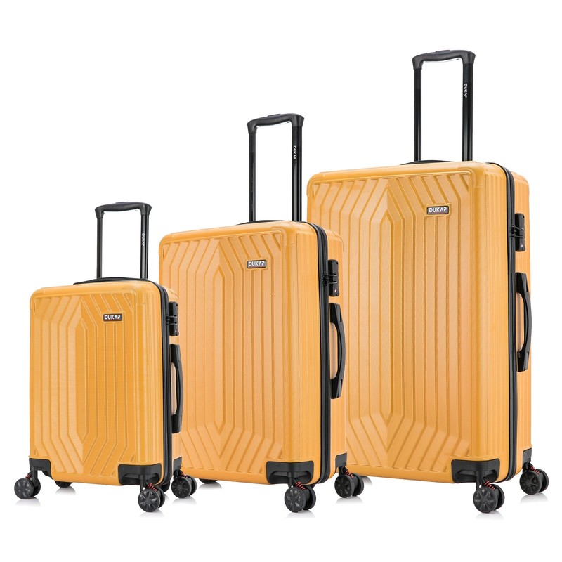 Dukap Stratos Hard Shell Luggage Set Suitcase with TSA Lock 20″ 24″ 28″