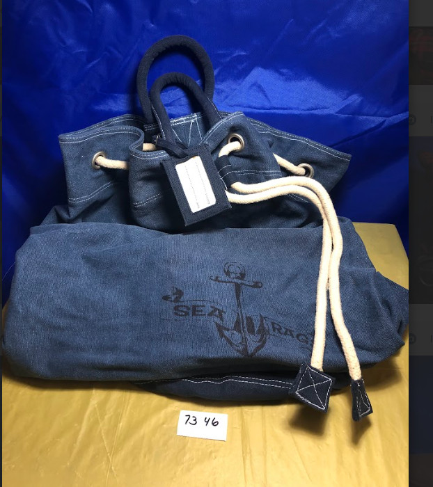Men’s Sea Rags Blue Laundry Bag