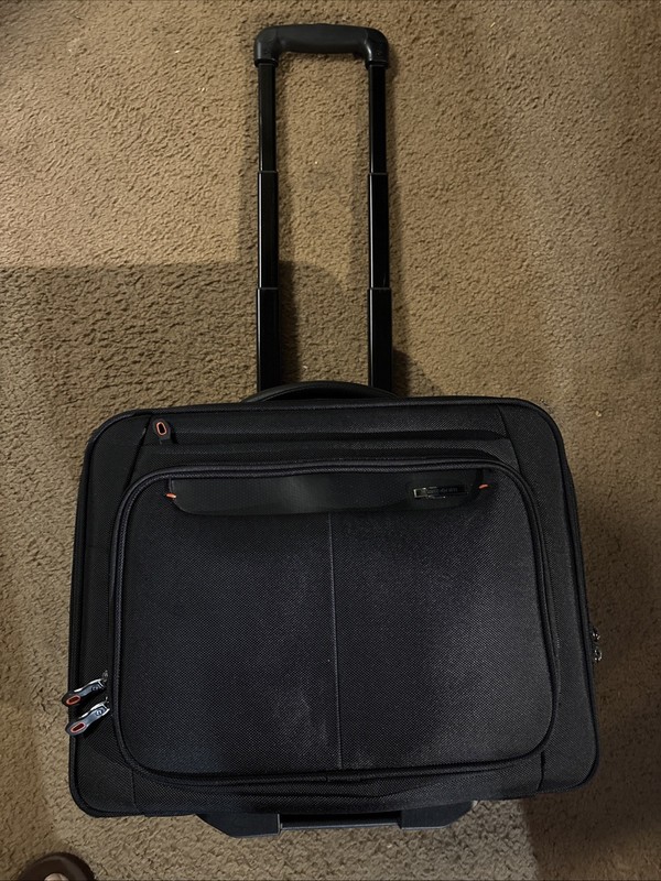 Samsonite Pro Upright Mobile Office, Black, One Size. Used For One Trip.
