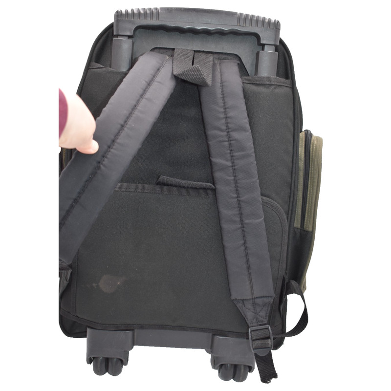 JEEP Rolling Backpack Telescoping Handle - Carry On Wheeled Travel Bag gallery