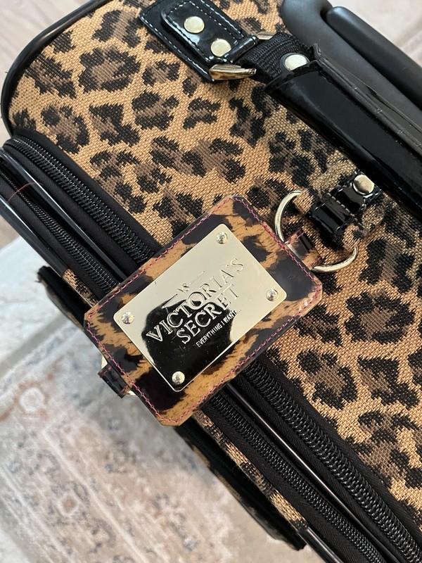 Leopard Cheetah Pattern Victoria Secret animal print carry on luggage gallery