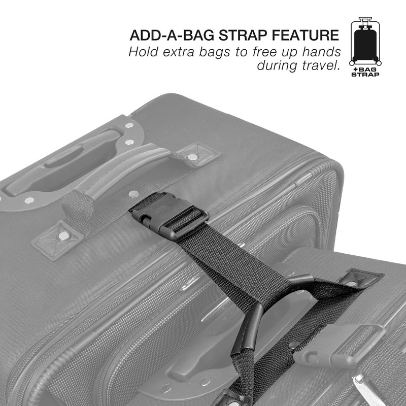 Travel Select Amsterdam Expandable Softside Rolling Upright 25" Medium Luggage gallery