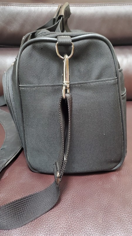 Hartmann Duffel Bag Luggage Overnight Weekend Carry On Nylon. Adjustable Strap. gallery