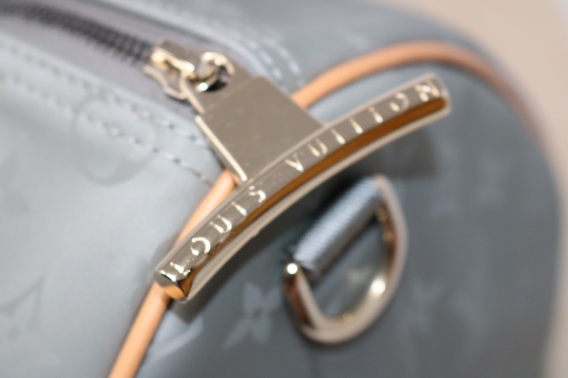 LOUIS VUITTON Monogram Titanium Keepall Bandouliere 50 Boston Bag gallery