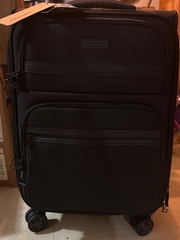 KROSER Carry On Multi-Functional, 22 inch Lightweight Overnight Suitcas