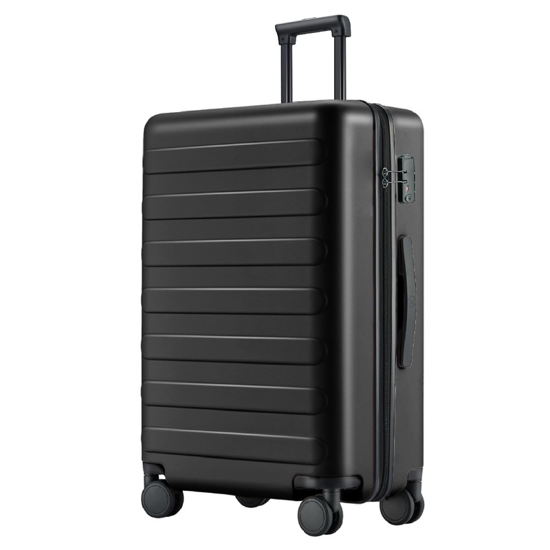 Medium Checked Luggage 26 Inch, Checking In Luggage with Smooth Spinner Wheel…