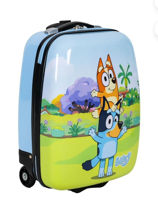 Bluey Kid’s 16 Carry On Harside Luggage with Wheels