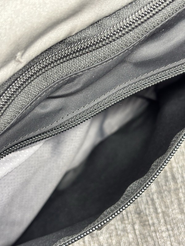 Tumi Silver/Black Packable Backpack ( gallery