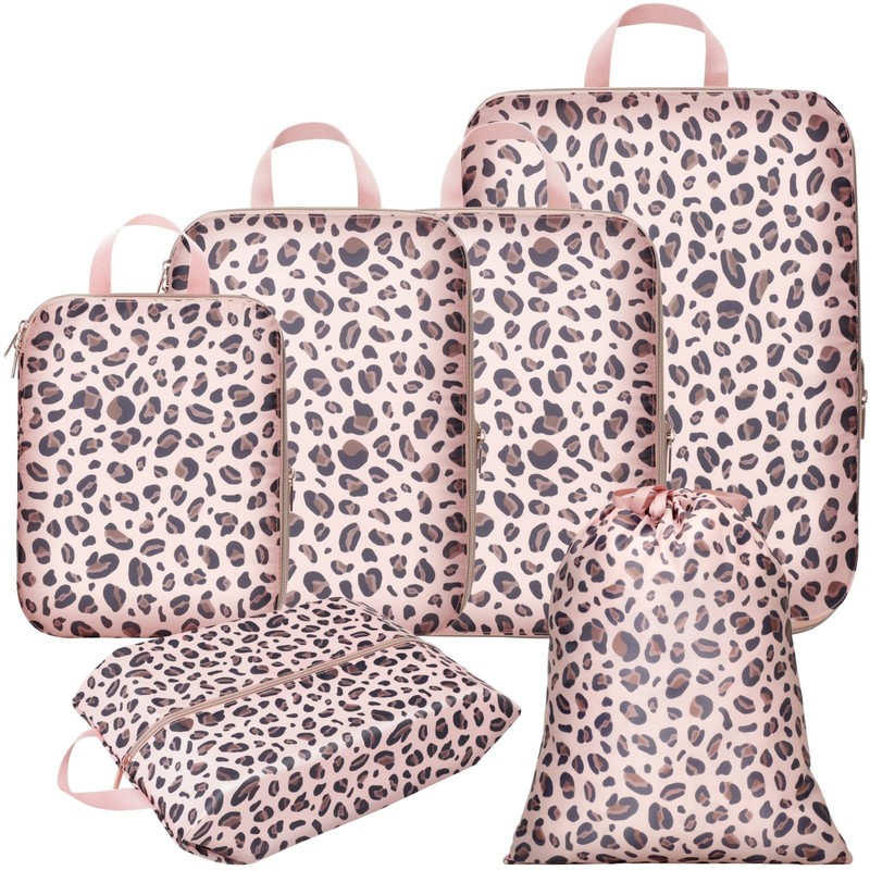 Cambond Compression Packing Cubes for Travel Women – Lightweight Luggage Orga…