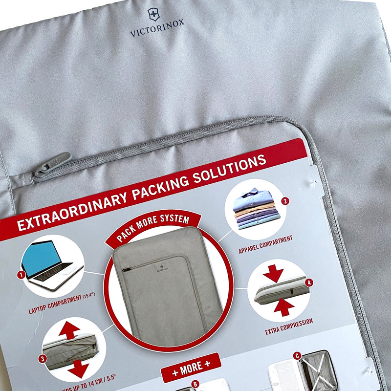 NEW Victorinox Suitcase Packing Cube “Pack More” Space Saving Expandable Bag gallery