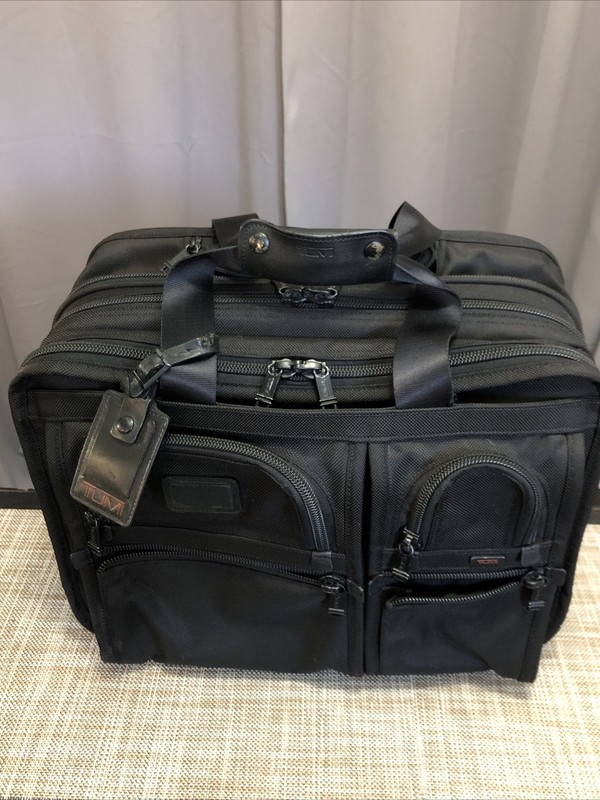 Classic TUMI Expandable Wheeled Executive Briefcase w/Additions - 26104DH gallery