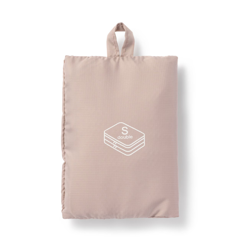 New MUJI Polyester Foldable Sorting Case With 2 Size S/M Double Type Pink Colors
