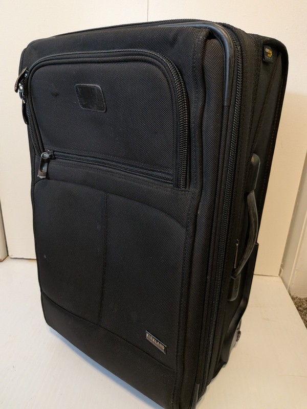 Kirkland Signature Cordura Ballistic 22” Expandable Rear Wheel Upright Carry On