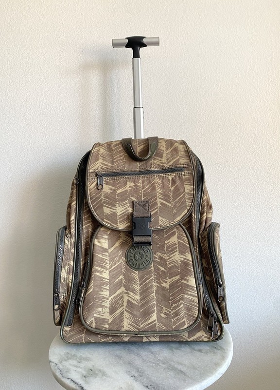 Kipling Alcatraz Rolling Laptop Backpack Luggage with Broken Clip See Pictures gallery