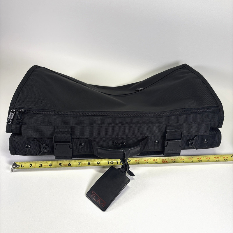 TUMI Alpha Tri-fold Carry-On Travel Garment Hanger Bag Ballistic Nylon 236D3 gallery