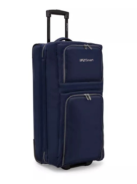 iFLY Smart 29" Extra Large Capacity Wheeled Duffel BLUE - FREE SHIPPING gallery