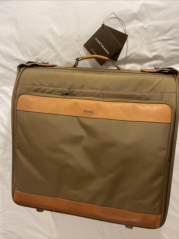 Hartmann Intensity Luxury Collection 50” Travel Garment Bag Canvas & Leather gallery