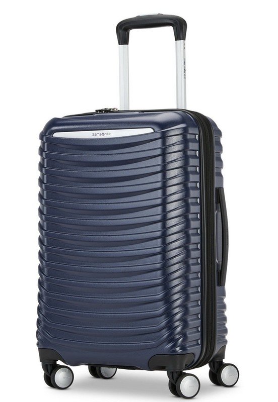 Samsonite Spin Tech 6 Carry-On Spinner Suitcase Luggage, Midnight Navy
