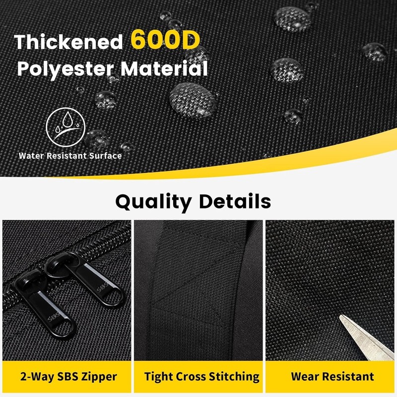 Extra Large 100L Duffle Bag Foldable Travel Gear Bag with Heavy-Duty Zippers gallery