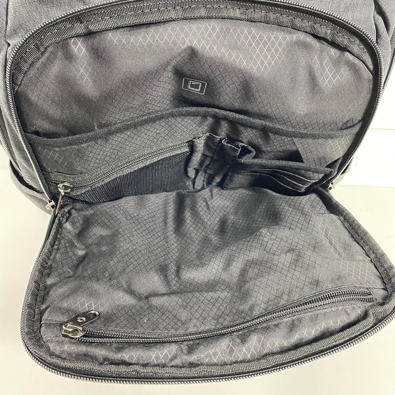 Samsonite Laptop Backpack Gray Heather Travel Work Business Bag Trolley Sleeve gallery
