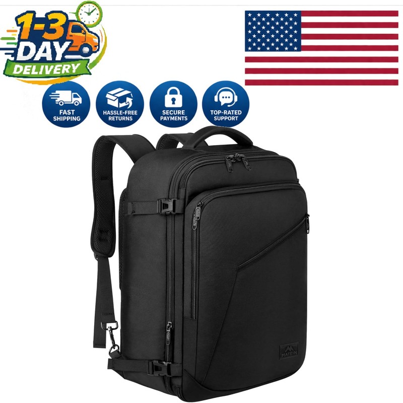 Extra Large Lightweight Travel Backpack – Airline Approved Carry-On for Everyone