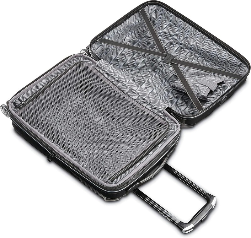 Samsonite Centric 2 Hardside Expandabl Luggage Spinner 2 Piece Set (20/24) Black gallery
