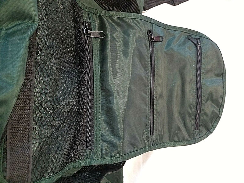 INTERNATIONAL BAG CONCEPTS IBC HUNTER GREEN DUFFLE BAG EXPANDABLE AND HEAVY DUTY gallery