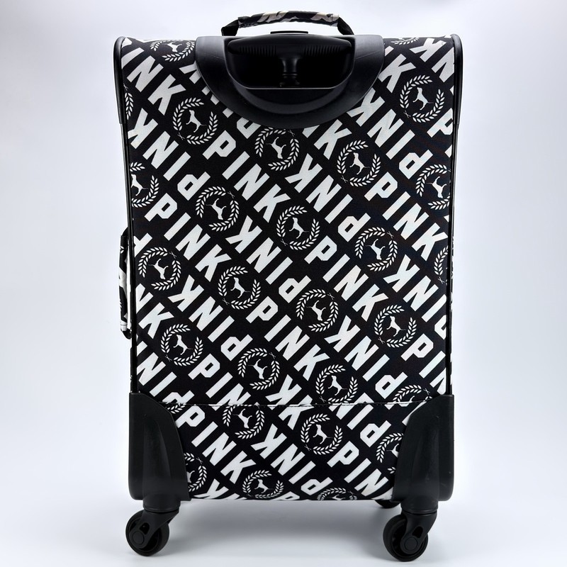 Pink By Victoria's Secret Logo Pattern Rolling Wheel Carry-On Luggage Suitcase gallery