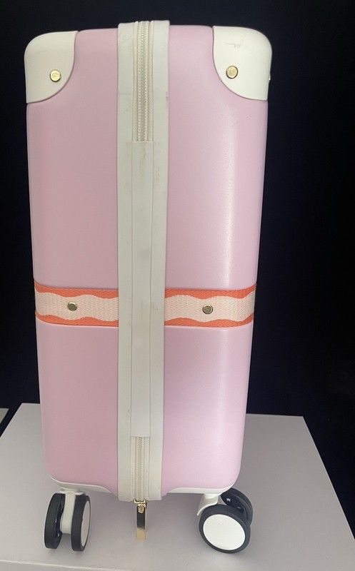 Roller Rabbit x Target 22" Hardside Spinner Trunk Carry On Suitcase Pink New gallery