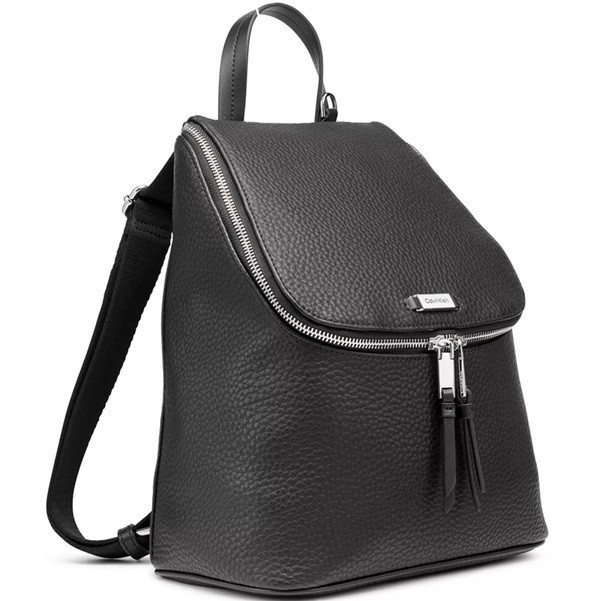 Calvin Klein Zulle Zip-Around Backpack with Signature Hang Off BLACK $125.00 gallery