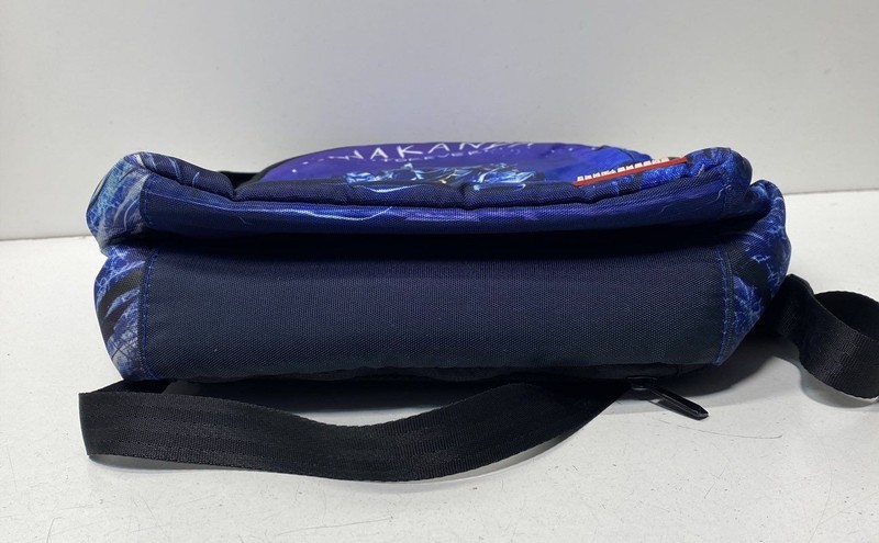 Sprayground Blue Polyester Backpack Limited Edition Black Panther Marvel gallery