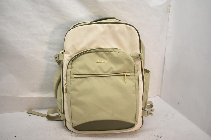 LOVEVOOK Green Backpack Set Laptop Compartment Soft Case Womens Nylon Travel gallery