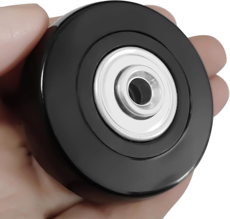 Universal 50mm PVC Replacement Wheels for Suitcases - Smooth & Wear-Resistant gallery