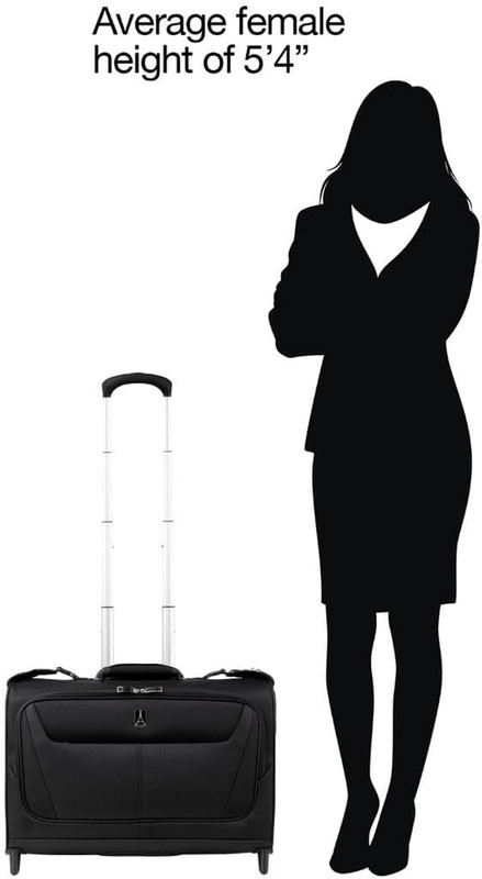 Maxlite 5 Softside Lightweight Carry-On Upright 2 Wheel Rolling Garment Bag, 22- gallery