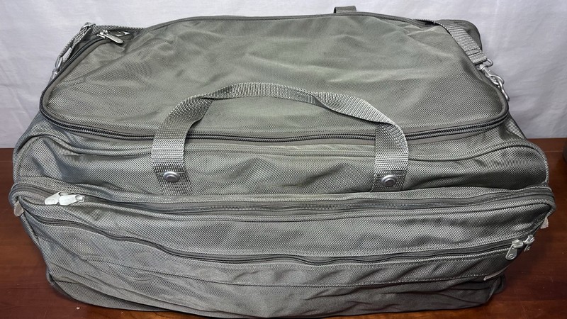 Briggs & Riley 2pc Set 30” Rolling Duffel + 16” Laptop/Carry-On Bag Olive Green gallery