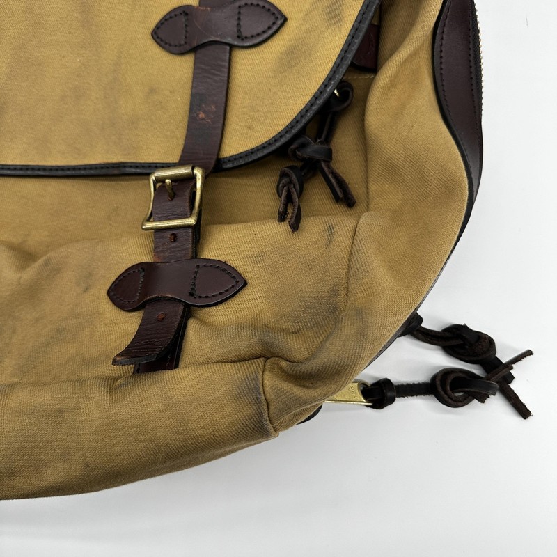 Vtg Filson Pullman Bag Rugged Twill Brown Canvas Garment Bag Travel Style 242 gallery
