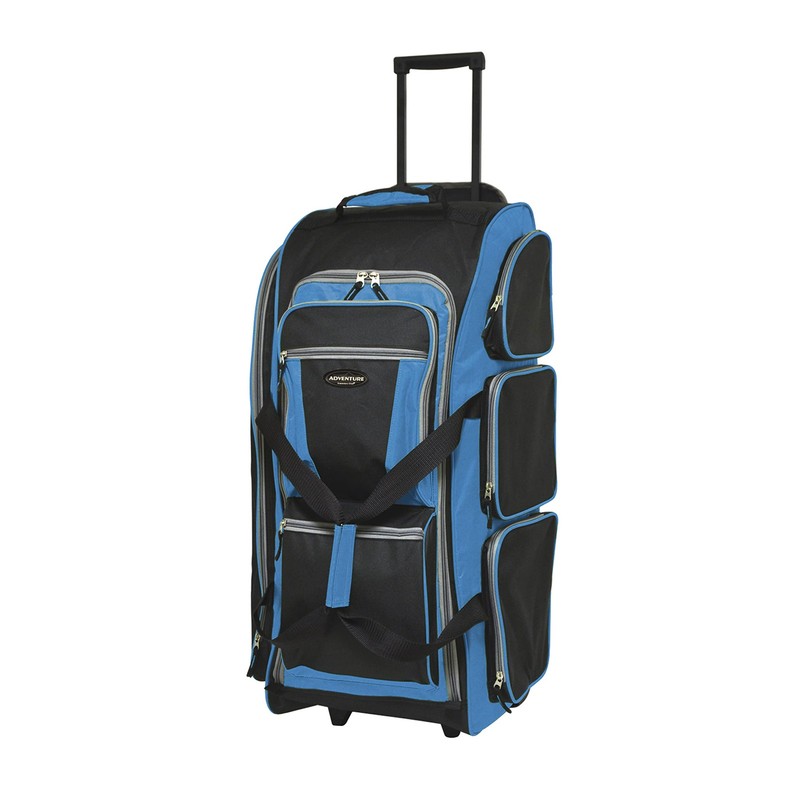 Bolsa De Lona Vertical Con Ruedas Y Multiples Bolsillos De 30 pulgadas NUEVO US