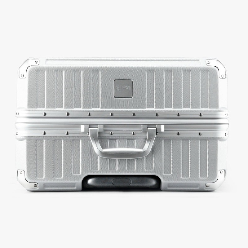 LUGGEX Aluminum Frame Luggage with Spinner Wheels, Zipperless Polycarbonate H... gallery
