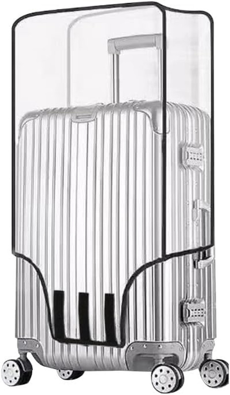 Clear Suitcase Cover - 20 22 24 26 28 30 Inch PVC Waterproof Luggage Cover - ... gallery