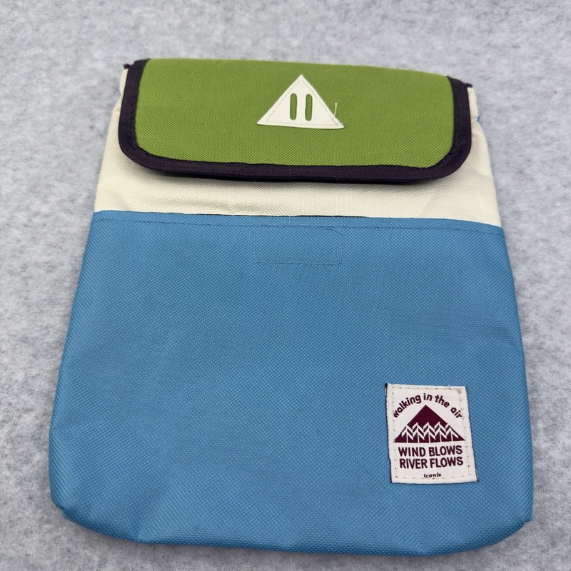 Wind Blows River Flows Strapless Tote Bag 10″ x 8″