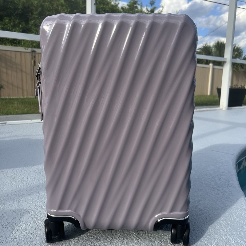 TUMI 19 Degree Lite International 4 Wheeled Carry On Packing Case Lavender gallery