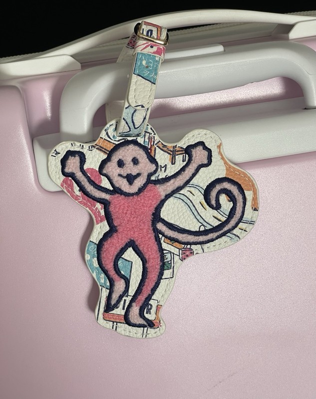 Roller Rabbit x Target 22" Hardside Spinner Trunk Carry On Suitcase Pink New gallery