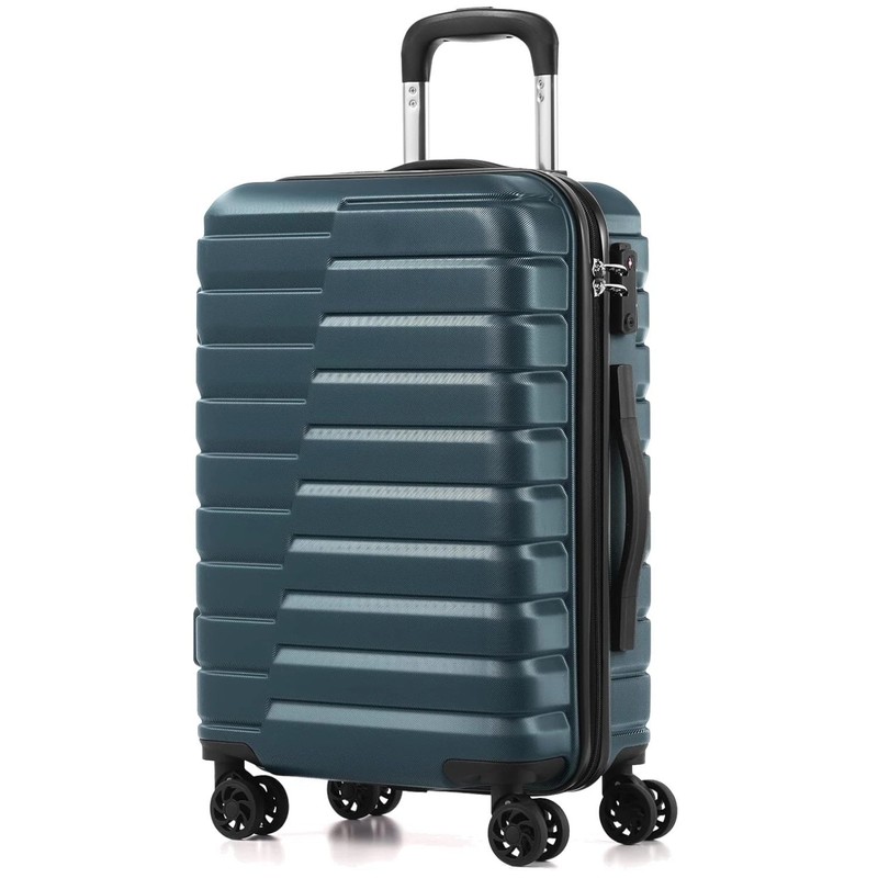 Lightweight Hard Shell Suitcase 20-inch Spinner TSA Lock$